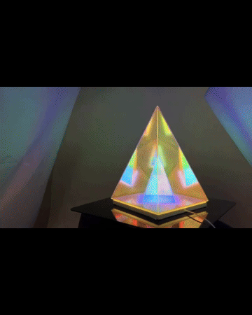 3D Magic Pyramid Cube Lamp