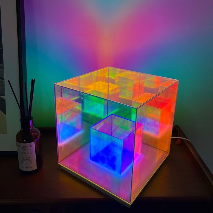Infinite 3D Art | Magic Cube Lamp