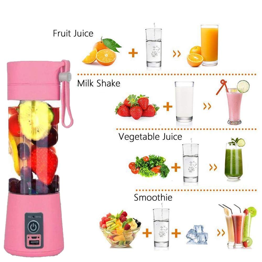 Portable Juicer – 6 Blade USB