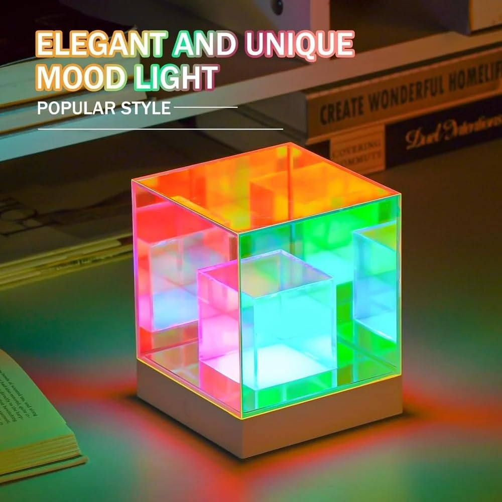 Infinite 3D Art | Magic Cube Lamp