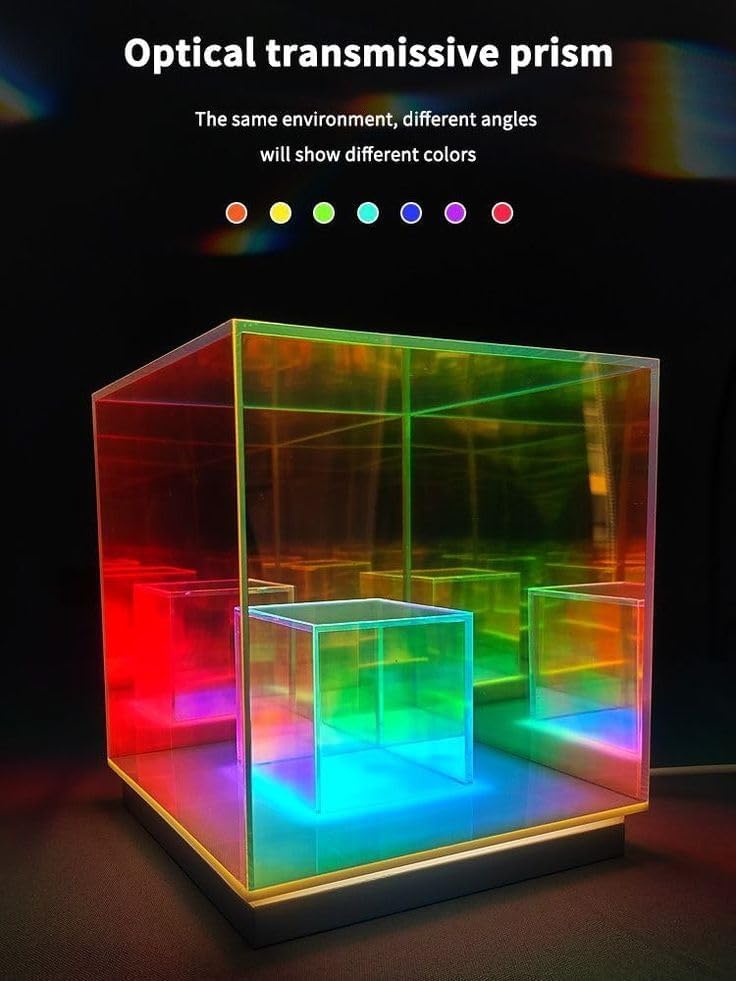 Infinite 3D Art | Magic Cube Lamp
