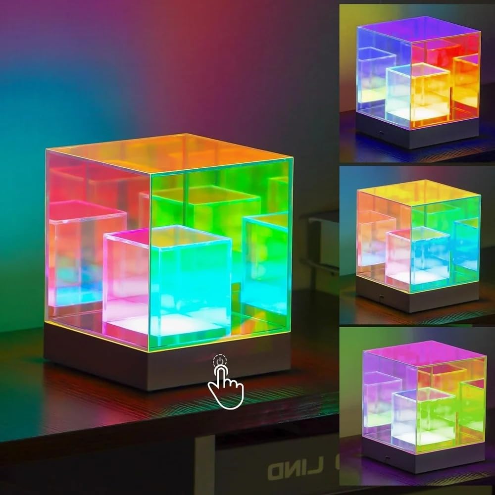 Infinite 3D Art | Magic Cube Lamp