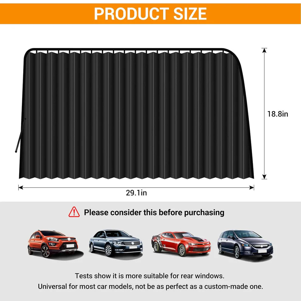 Shades | Magnetic Car Curtains