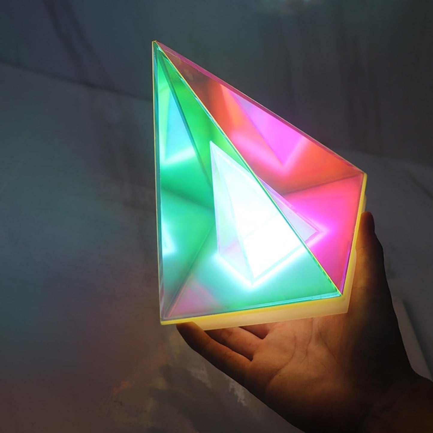3D Magic Pyramid Cube Lamp