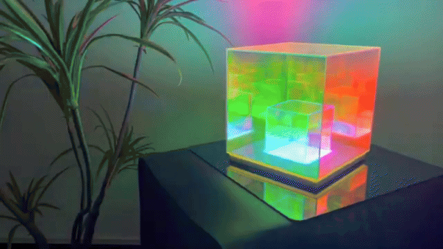 Infinite 3D Art | Magic Cube Lamp