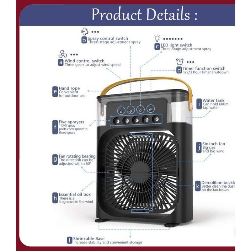 Portable Mini Air Cooler