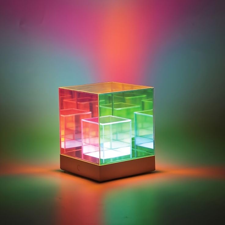 Infinite 3D Art | Magic Cube Lamp
