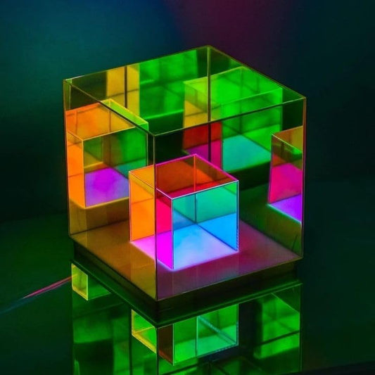 Infinite 3D Art | Magic Cube Lamp