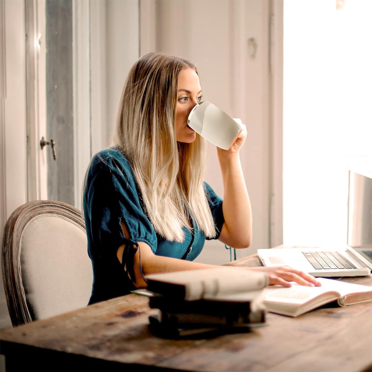 Magnetic Stirring Coffee Mug