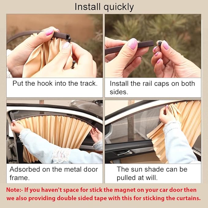 Shades | Magnetic Car Curtains