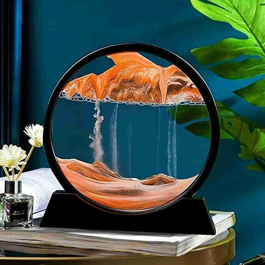 Moving Sand Art
