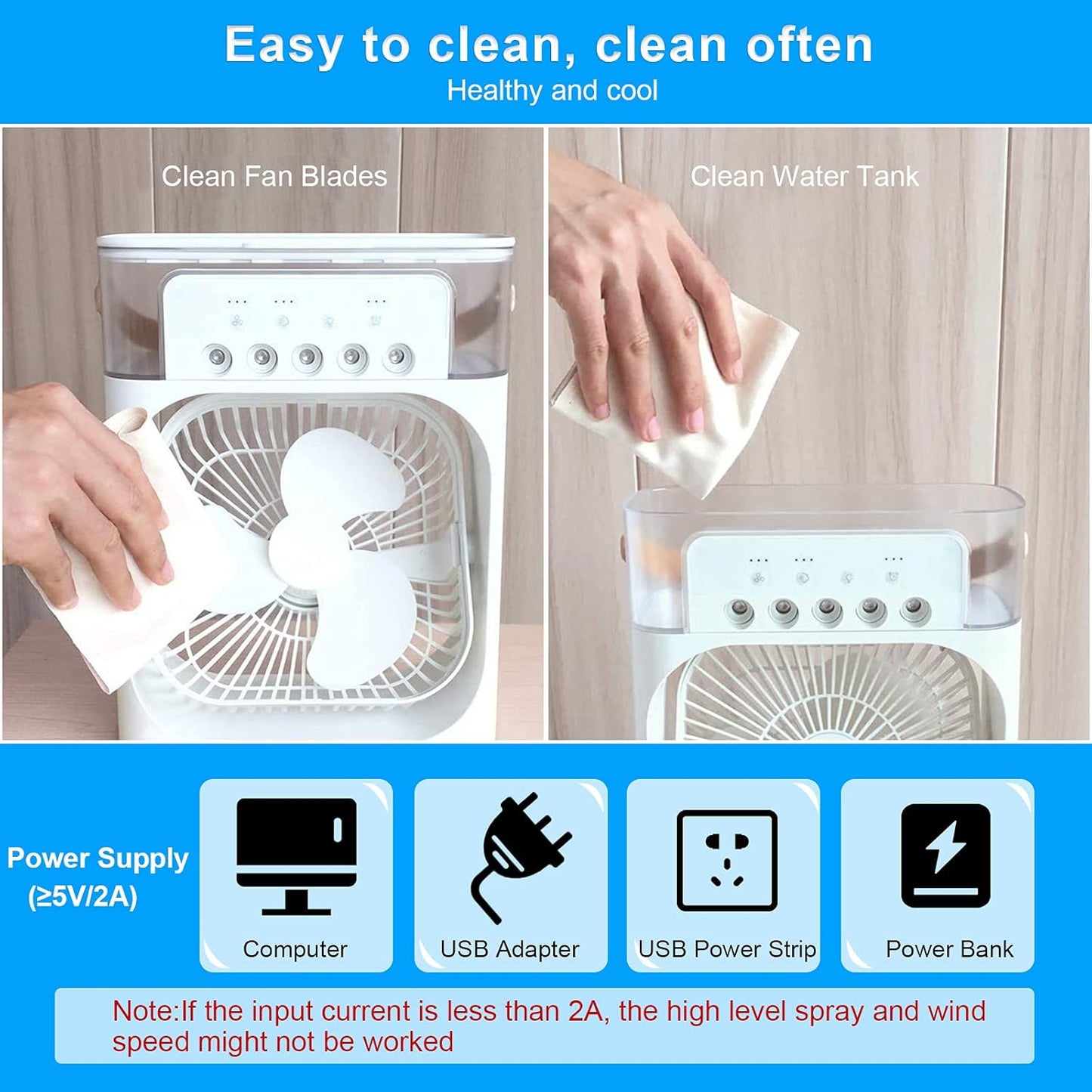 Portable Mini Air Cooler