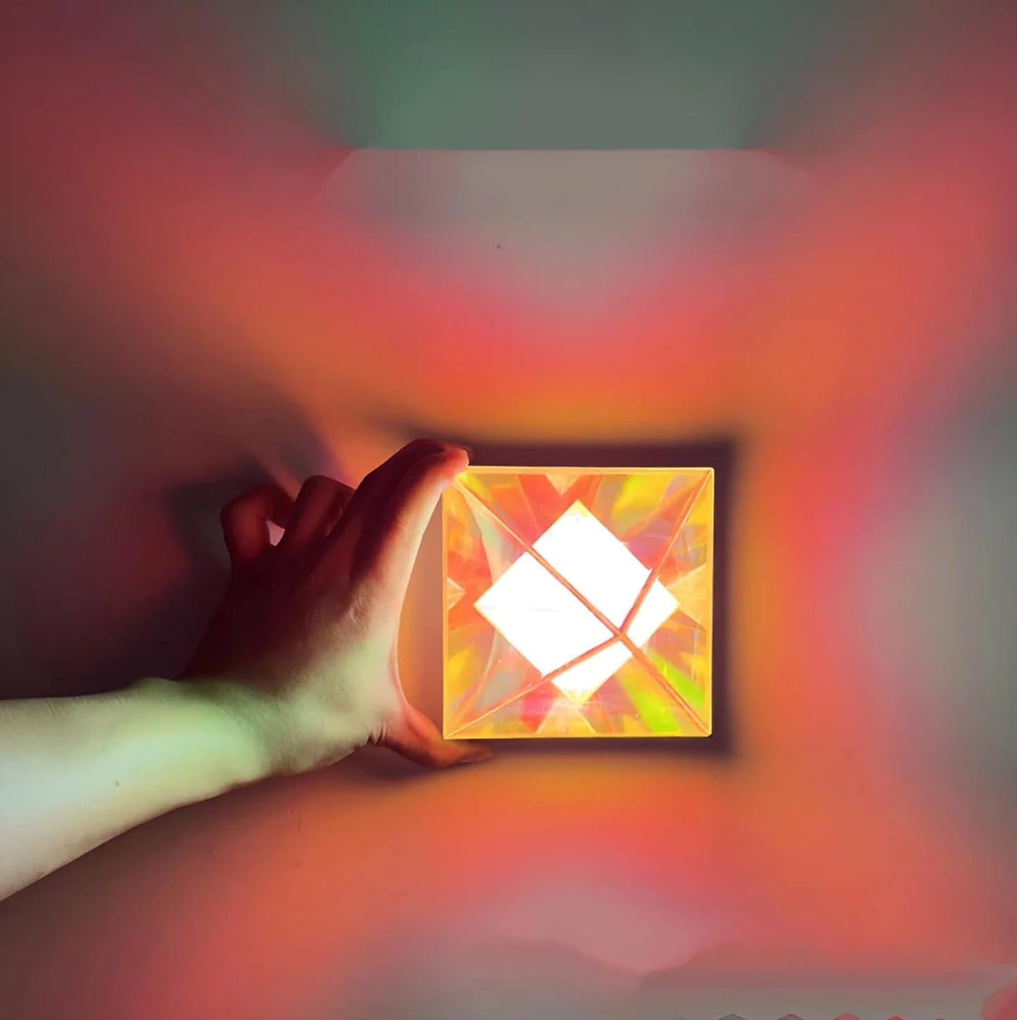 3D Magic Pyramid Cube Lamp