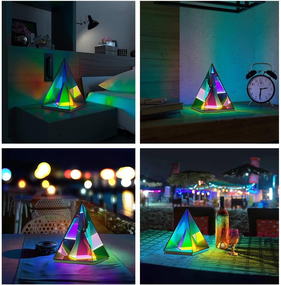 3D Magic Pyramid Cube Lamp